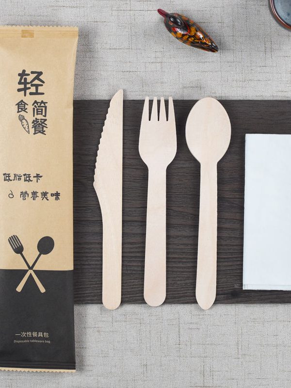 Wooden Cutlery-knives, forks, and spoons