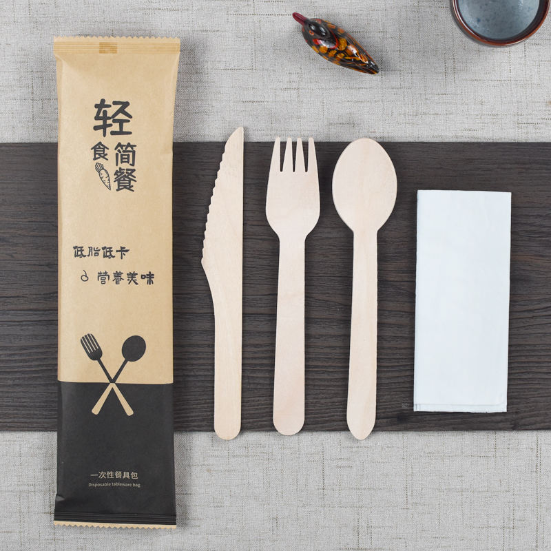 Wooden Cutlery-knives, forks, and spoons