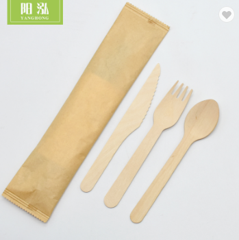 Wooden Cutlery-knives, forks, and spoons