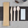 Wooden Cutlery-knives, forks, and spoons