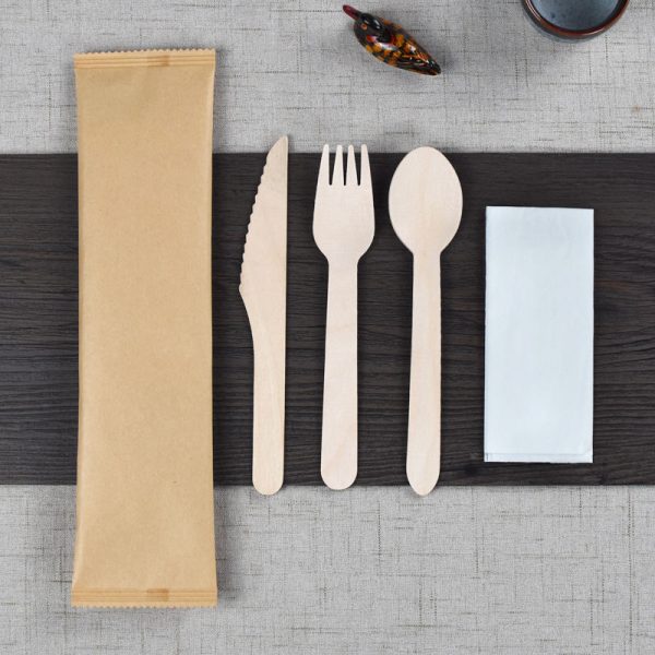 Wooden Cutlery-knives, forks, and spoons