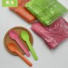 Disposable yogurt spoon