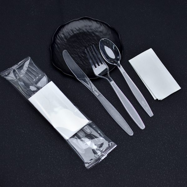 PS-Matte-finished knife, fork, and spoon