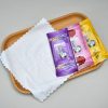 Individually wrapped wet wipes, single pack catering wet wipes for restaurant